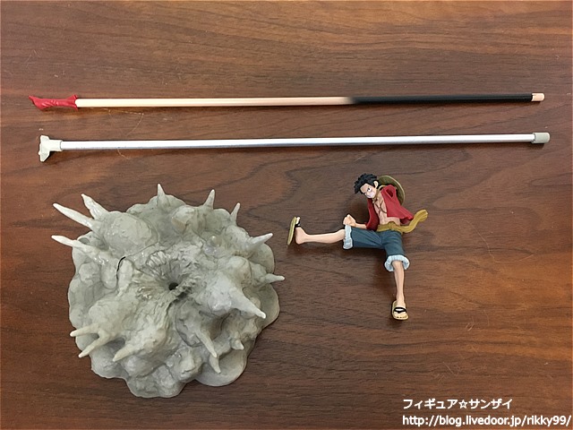 レビュー] ワンピース 長造形 ゴムゴムのピストル : フィギュア