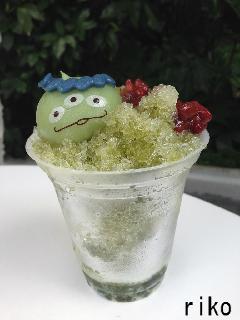 Tdlで必須 食べて欲しいシェイブアイス16 抹茶あずき ディズニー宝箱