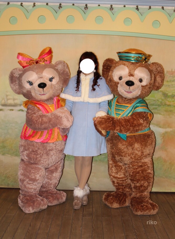 ダッフィー&シェリーメイ 35周年 コスチュームセツト（バケパ専用、未