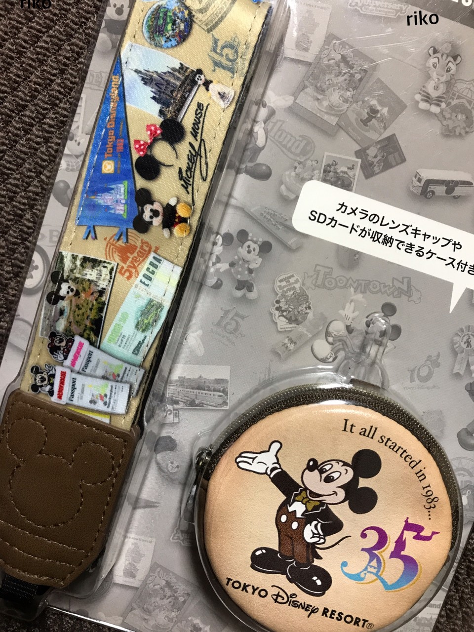 新商品 売り切れ たった1日で 人気のカメラストラップ ディズニー宝箱