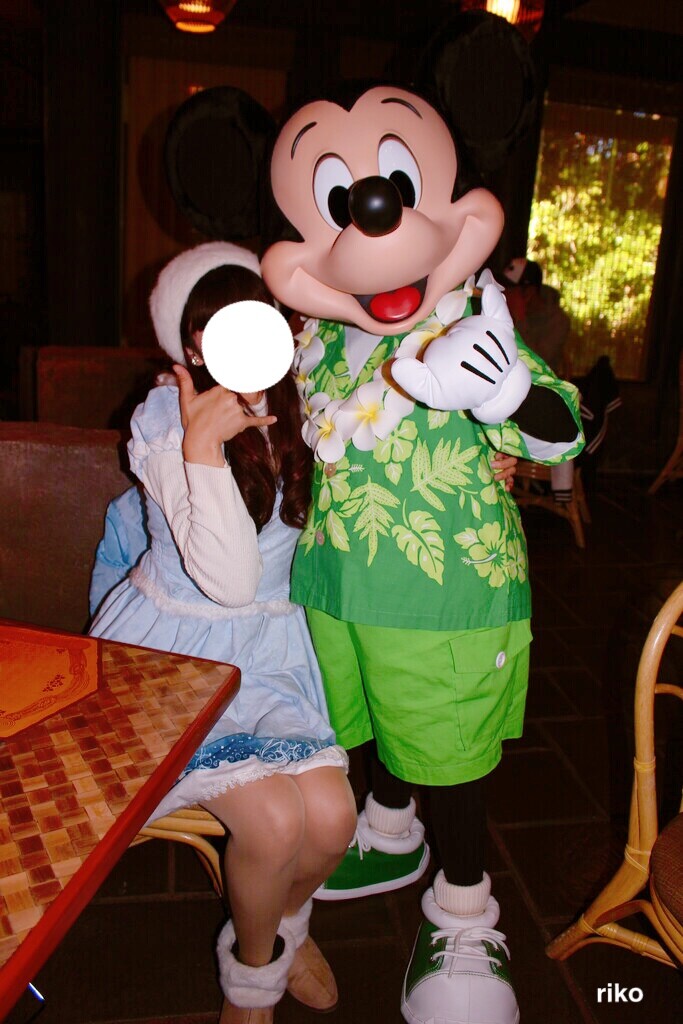 終了は寂しいね 大好きなリロのルアウ ファン ミッキーとぎゅ ディズニー宝箱