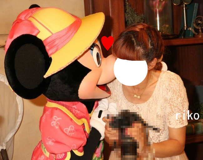 クイクイkiss 誘い方に興奮 なんて可愛いミニーマウス 笑 ディズニー宝箱