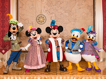 ホテル☆ミラコスタ宴会場のグリーティング☆ミッキー＆ミニー