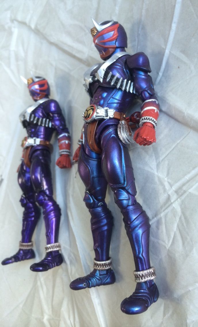 アーツ真骨彫 響鬼、マジョーラ塗装 : K.R.りくほは改造人間である