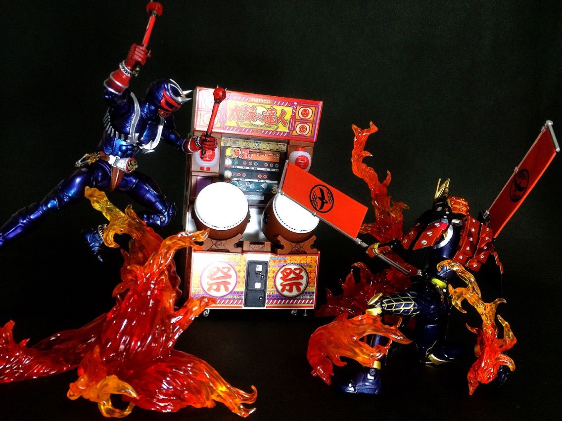 アーツ真骨彫 響鬼、マジョーラ塗装 : K.R.りくほは改造人間である