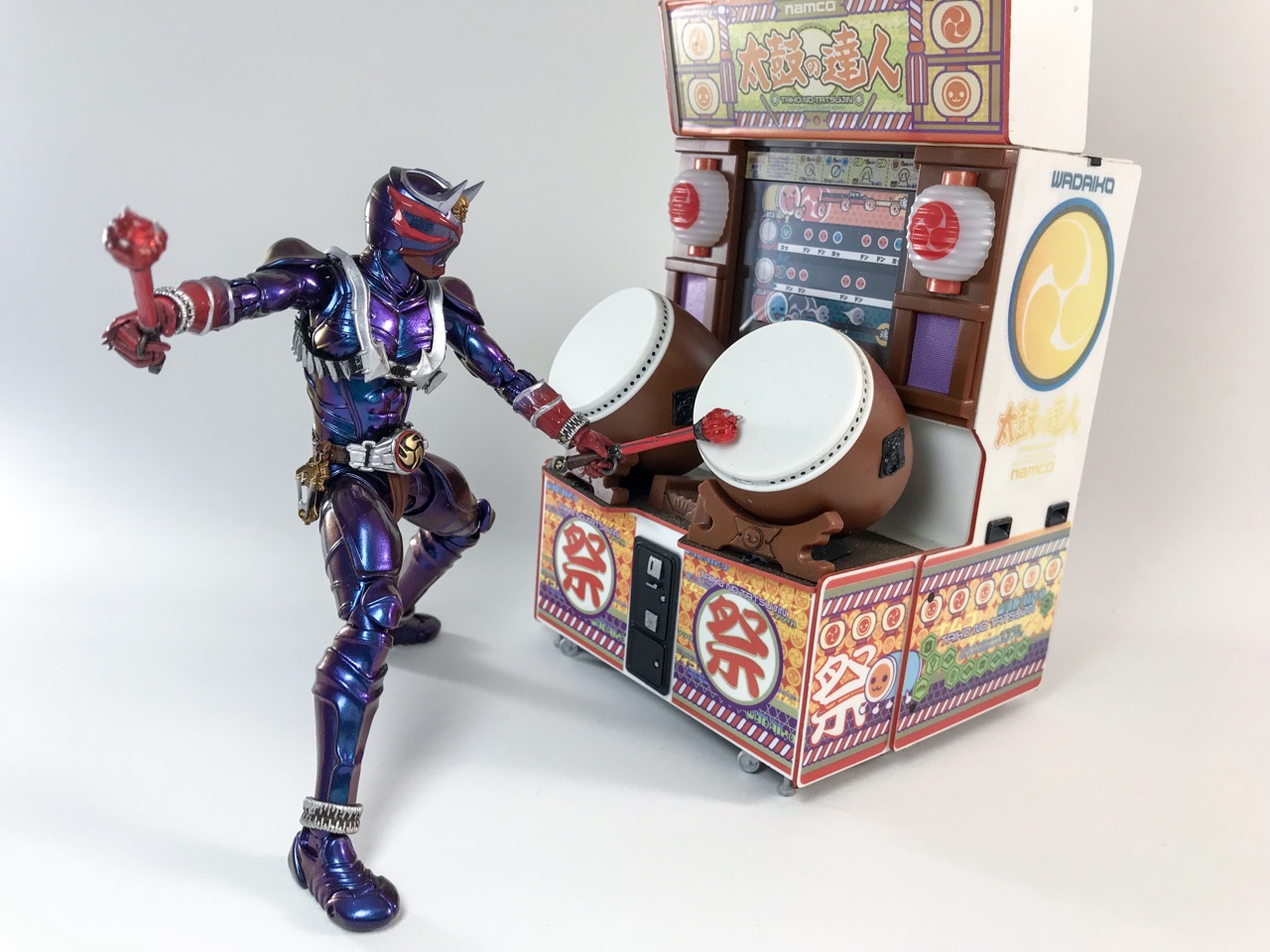 真骨彫 仮面ライダー響鬼 マジョーラ塗装 真骨彫響鬼 マジョーラリペイント(ver4 : K.R.りくほは改造人間