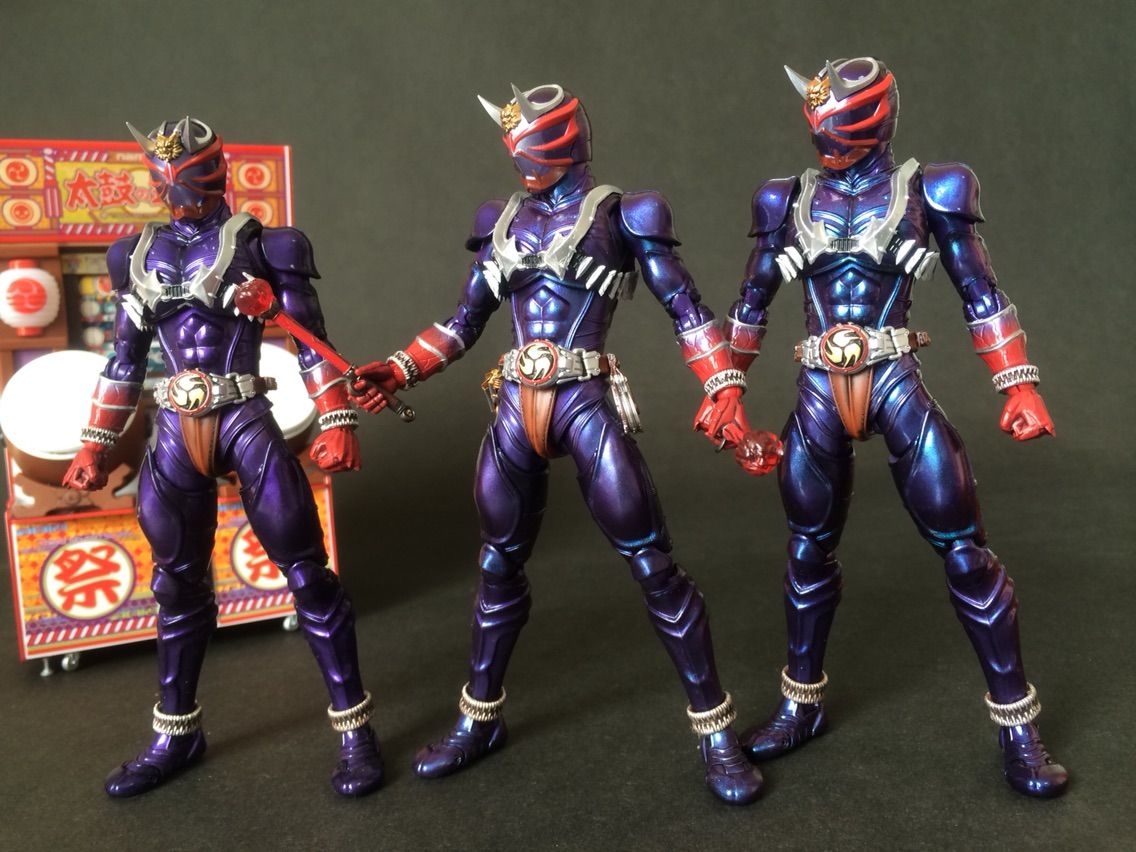 真骨彫 仮面ライダー響鬼 マジョーラ塗装 アーツ真骨彫 響鬼、マジョーラ塗装 : K.R.りくほは改造人間である