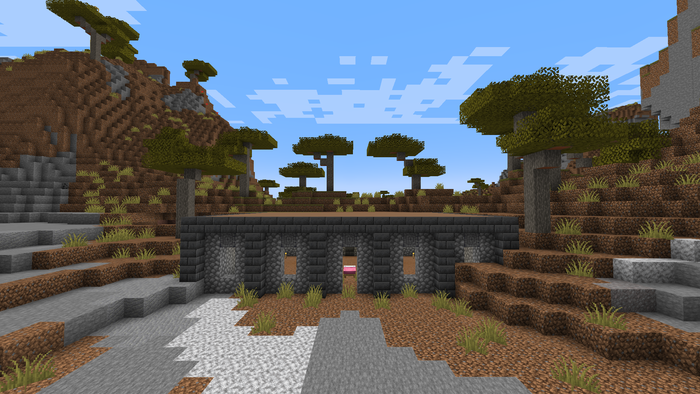 リククラ 161 サバンナの村に拠点を作ろう 1 陸のまったりマイクラ生活