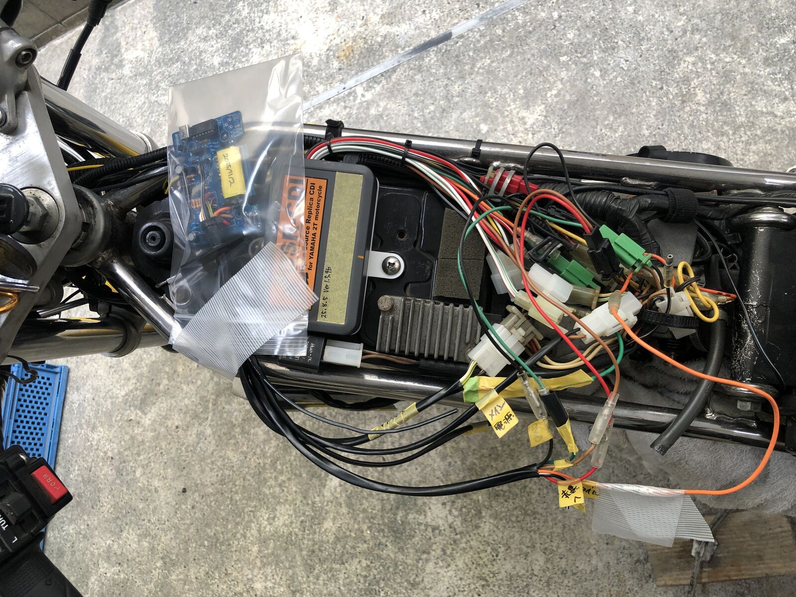 動かないOSR-CDI(DT125R用)の様子 : ここんところ++