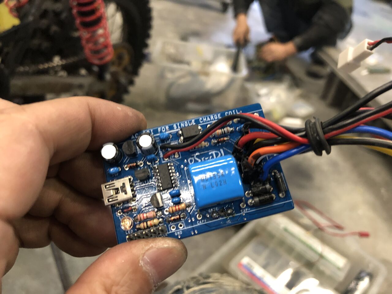 YPVS抜きの小さいOSR-CDI 試作基板 : ここんところ++