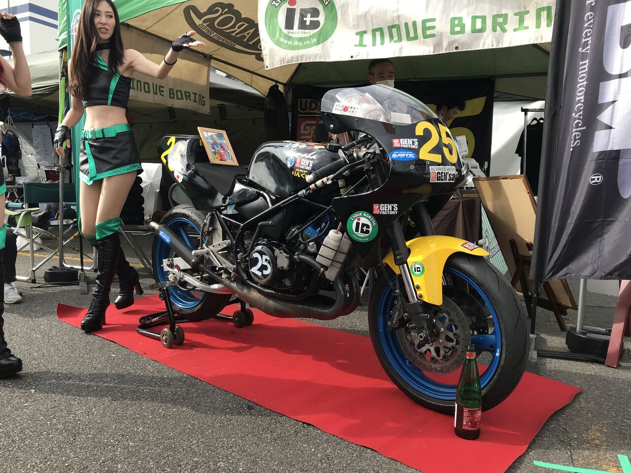 テイストオブツクバ2022春 OSR-CDI搭載RZ優勝、TZRにはファンネル