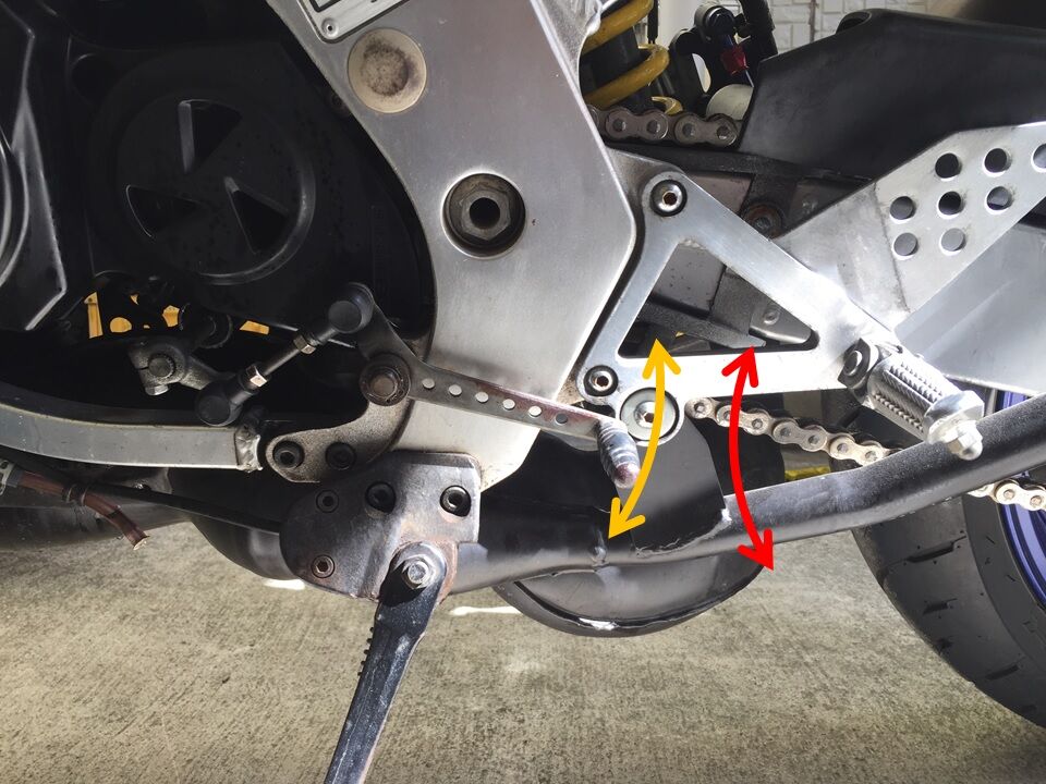 gs400 純正キックペダル gs400 キックペダル gs400 純正キックペダル GS400 純正キックペダル ②