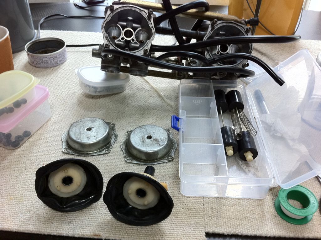 GSXR250：キャブパーツの見積もり届く : ここんところ++