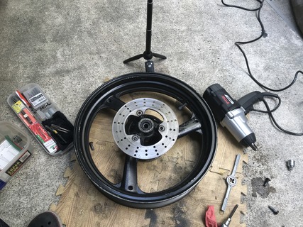 バイク　r1-z ホイールセット　ディスク付き ヤマハ R1-Z ホイール | バイクパーツ通販 Webike