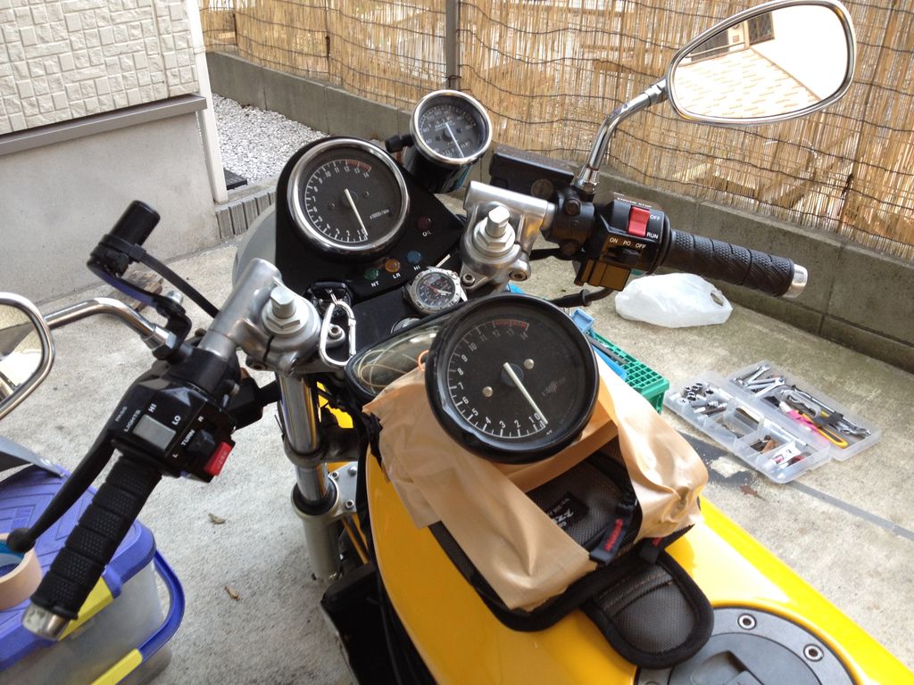 自作ステッピングモータ式タコメーター 6 ノイズ対処 ここんところ