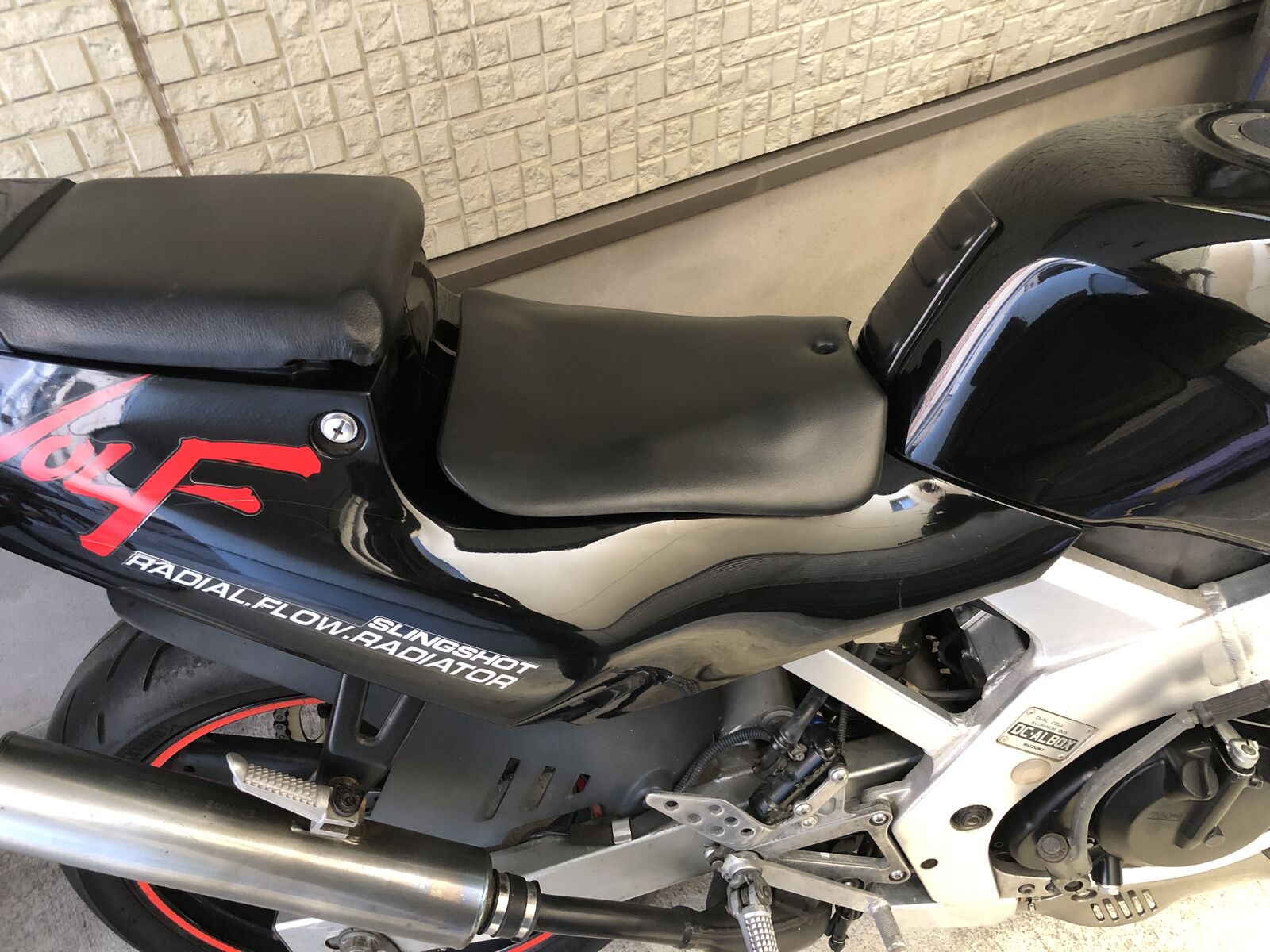 【絶版】SUZUKI スズキ RGV250Γ 純正シート VJ21A 黒 RG-Γ伝】Vol.4「Vツインに生まれ変わった250ガンマの第2世代