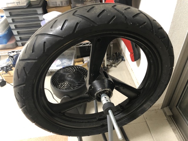 手渡限定 リア Lightweight とフロントホイール ZX-12RにZZR1400