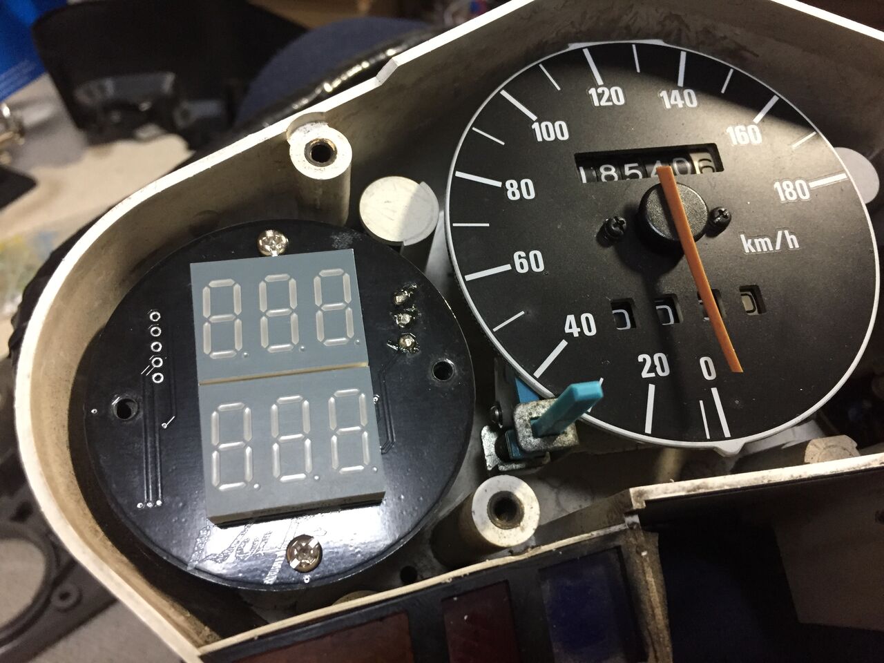 SDR:シリンダーヘッドの温度測定(1) : ここんところ++