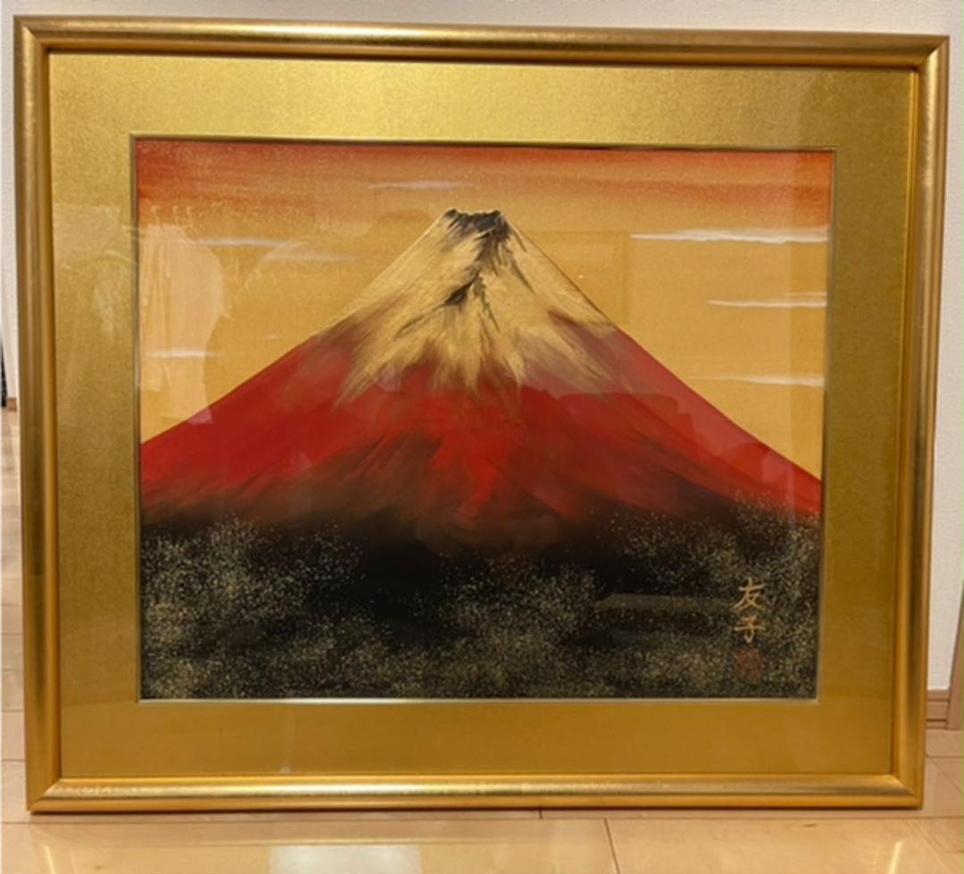 あいはら友子 絵画 雪景色 6号 日本画 希少 絵画 | filmekimi.iksv.org