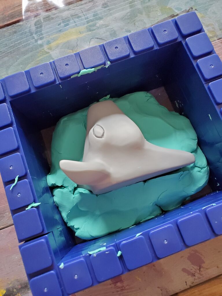 レジン】シリコン型づくりの油粘土とブロックが意外と大変~新作作製奮闘記~ DIYで整える捨てられない家族のマキシマムな生活 フラワー油粘土350 2個アウト