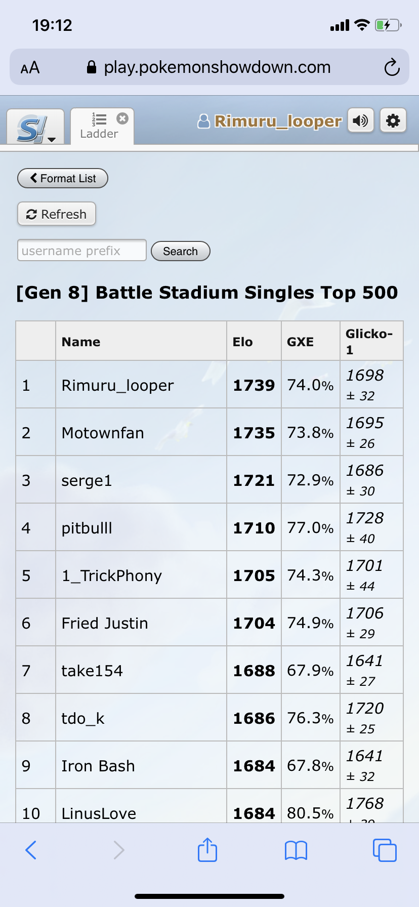 Showdown 1位達成 1739 8世代ループ リムルのサンムーンから始める受けル生活