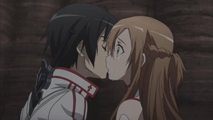 キリト、アスナ4