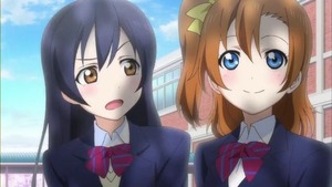 高坂 穂乃果、、園田 海未2