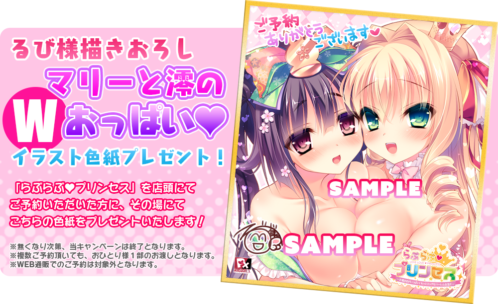 らぶらぶプリンセス お姫さまがいっぱい もっとエッチなハーレム生活 特典情報 ゲーム漬け らぶらぶプリンセス お姫さまがいっぱい もっとエッチなハーレム生活 特典情報 ゲーム漬け