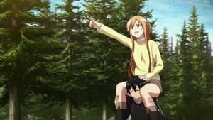 キリト、アスナ11