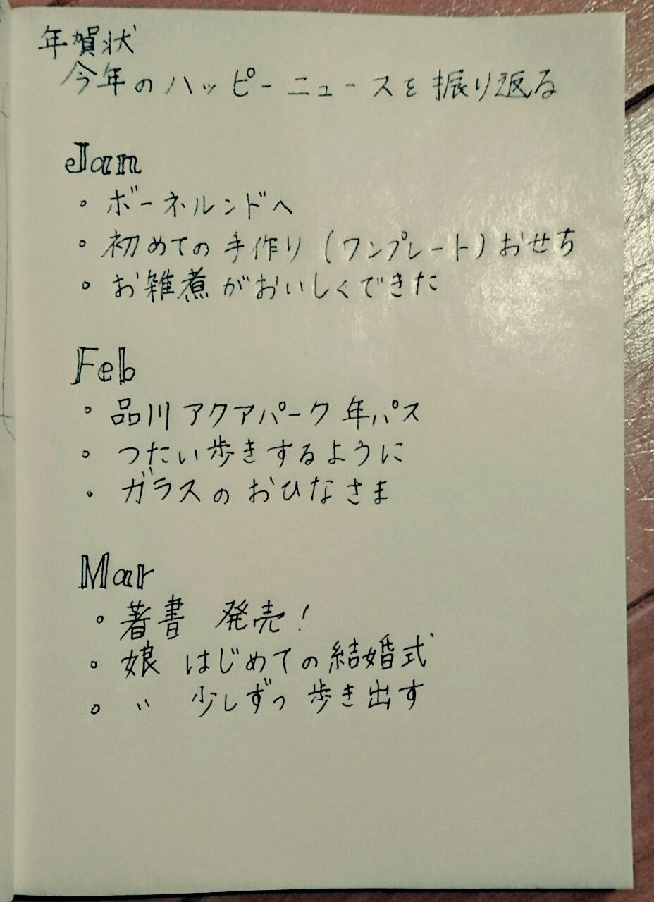 年賀状の一言コメントに迷わなくなる ハッピーニュース のススメ 365日のとっておき家事 Powered By ライブドアブログ