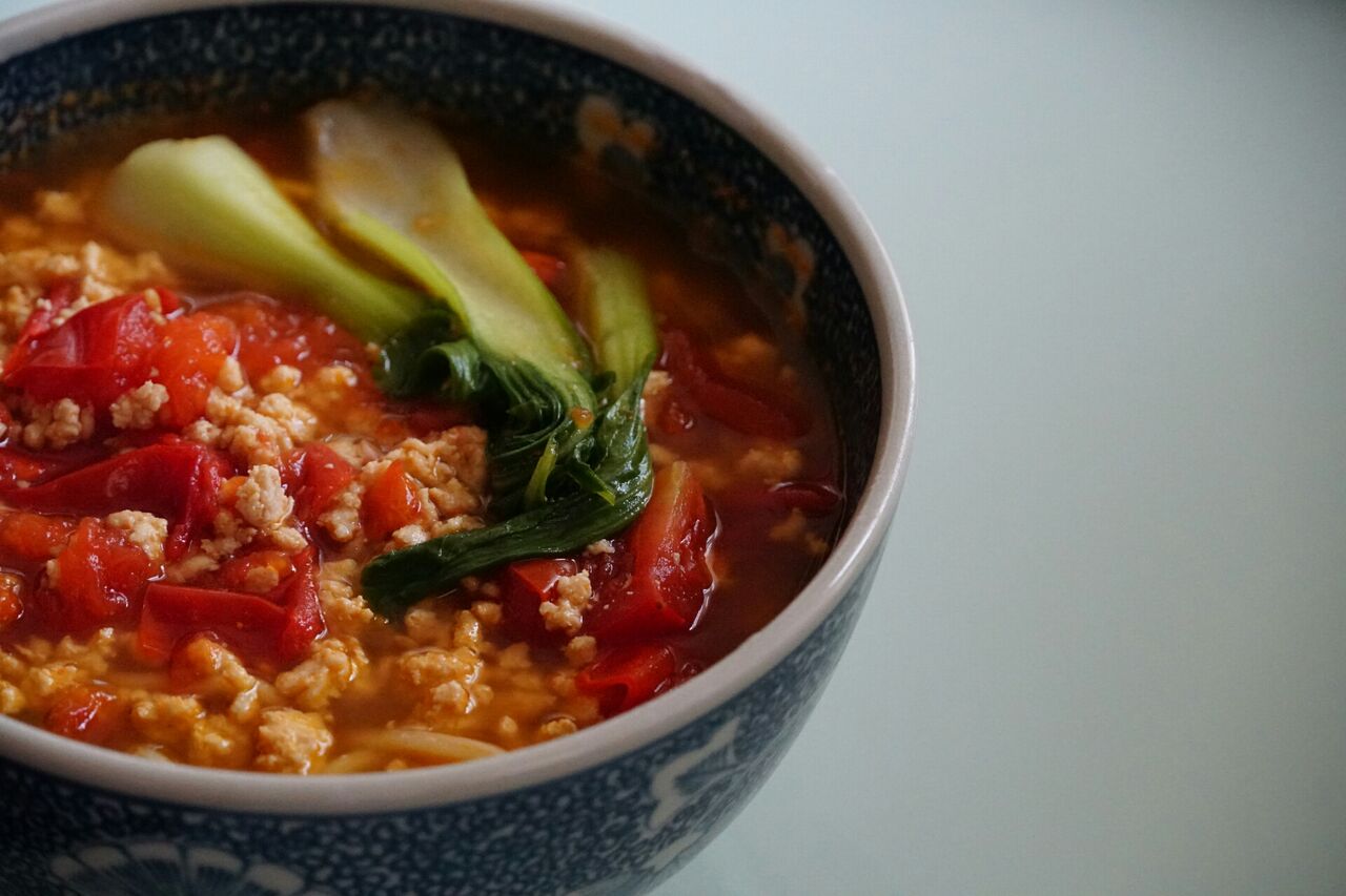 鶏トマトそば は 食欲のない暑い日にも食べたくなる熱々麺メニュー 365日のとっておき家事 Powered By ライブドアブログ