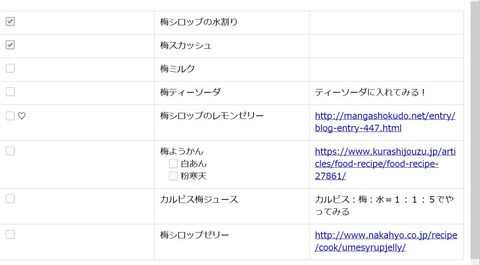 レシピ
