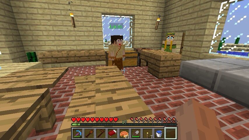 村人が移住してきた りんちゃんマインクラフト日誌 村人が移住してきた りんちゃんマインクラフト日誌