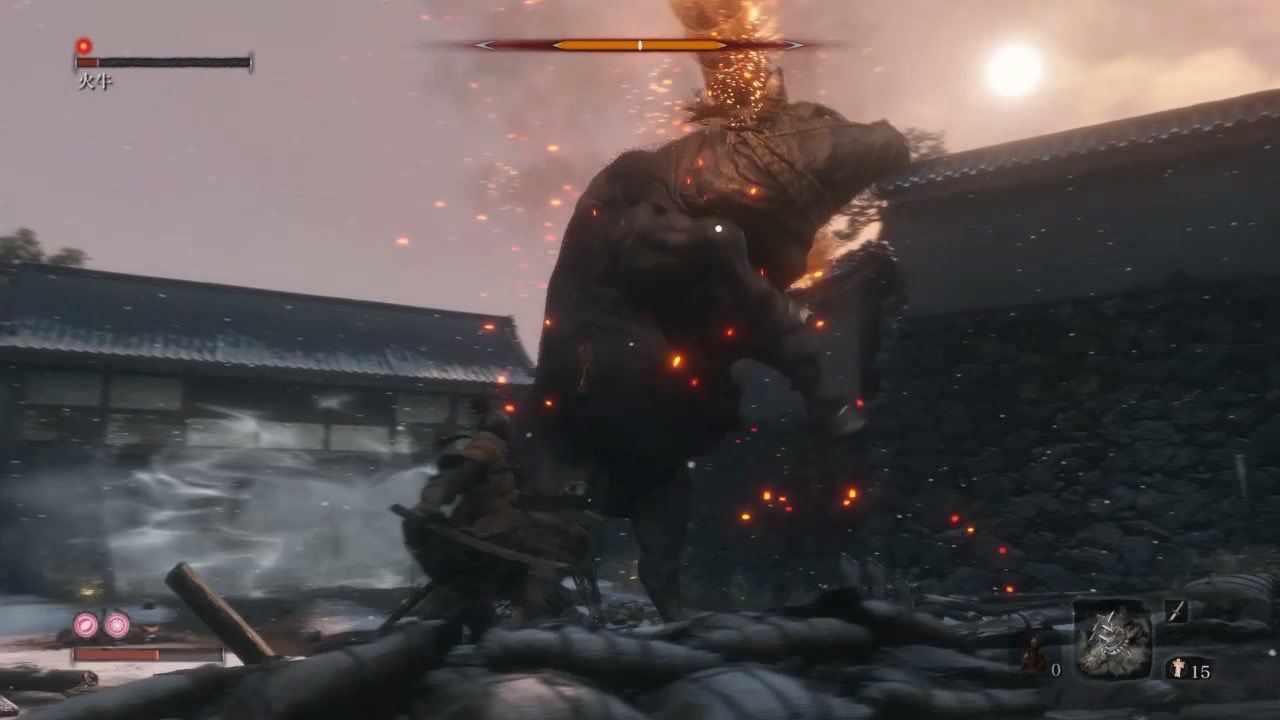 隻狼 Sekiro Part4 火牛 山内式部利勝 攻略 Newgame
