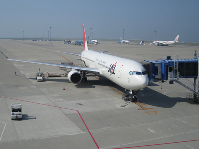 上海旅行記 日本から中国上海へ りんご箱