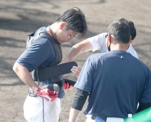 日本ハム野村が10キロ重りつきで打撃練習ｗｗ Red 速報