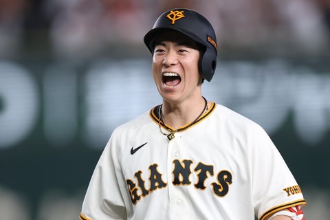 【朗報】「巨人のFAは成功だったな」松本剛、交流戦で大覚醒してセ・リーグ首位打者へ！！のサムネイル