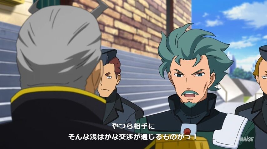 ガンダムage第28話 地球圏の動乱 納屋