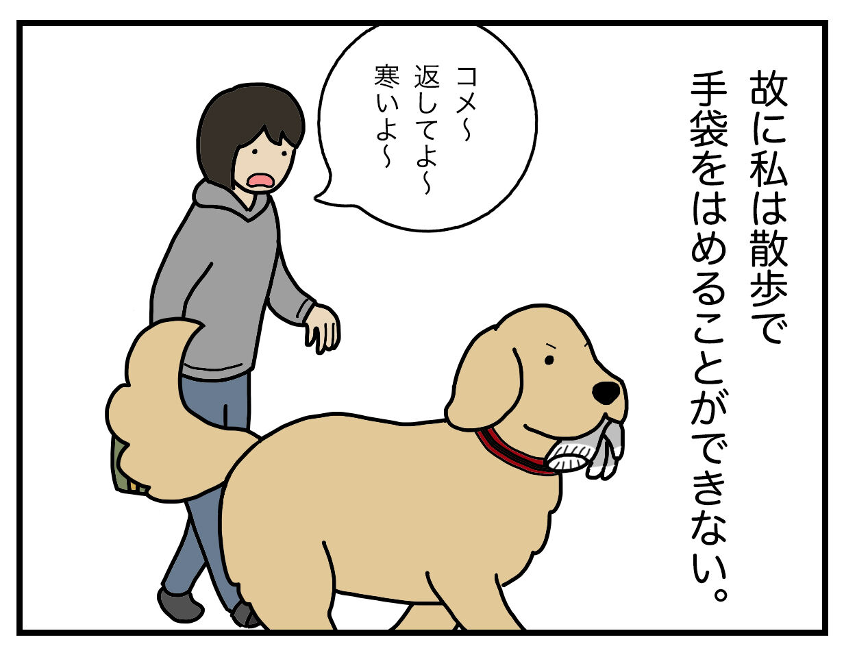 エフ漫画 手袋の番人 リンマンブルース ゴールデンレトリバーの生態とマンガ Powered By ライブドアブログ