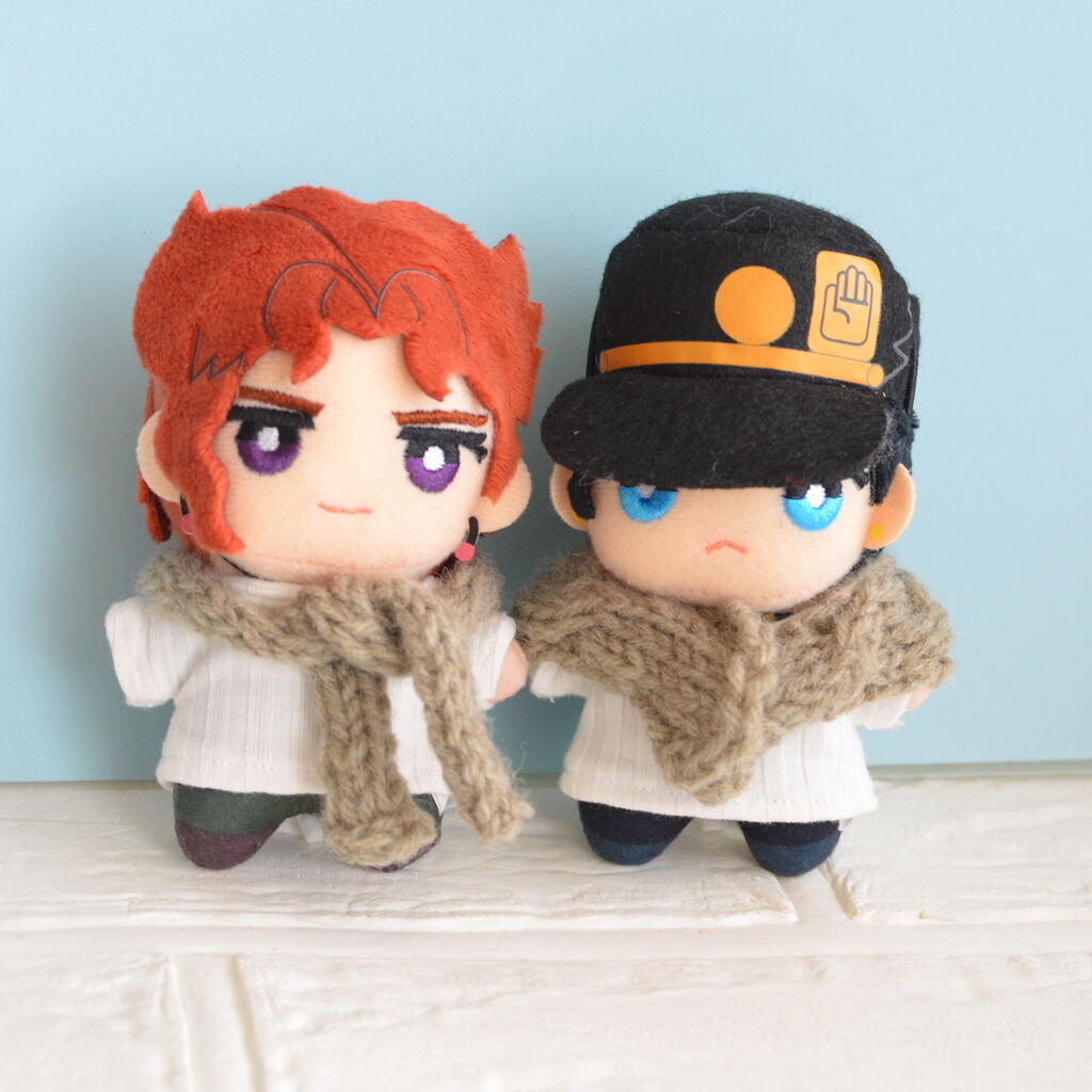 ジョジョの奇妙な冒険＞ちみっともぬいちゃんにお洋服を作りました