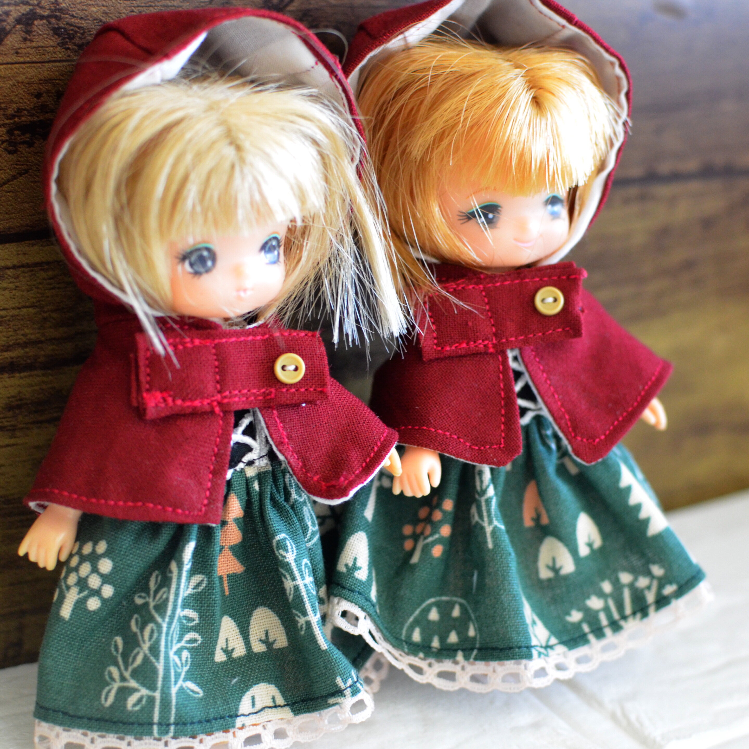 村人さんセット！（ミキちゃんマキちゃん、オビツ11ボディさんサイズ