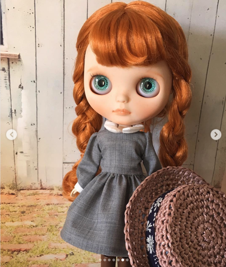 赤毛のアン のかわいいまどかちゃん リカちゃん服ハンドメイド りんごぽんのおうち 札幌市 赤毛のアン のかわいいまどかちゃん リカちゃん服ハンドメイド りんごぽんのおうち 札幌市