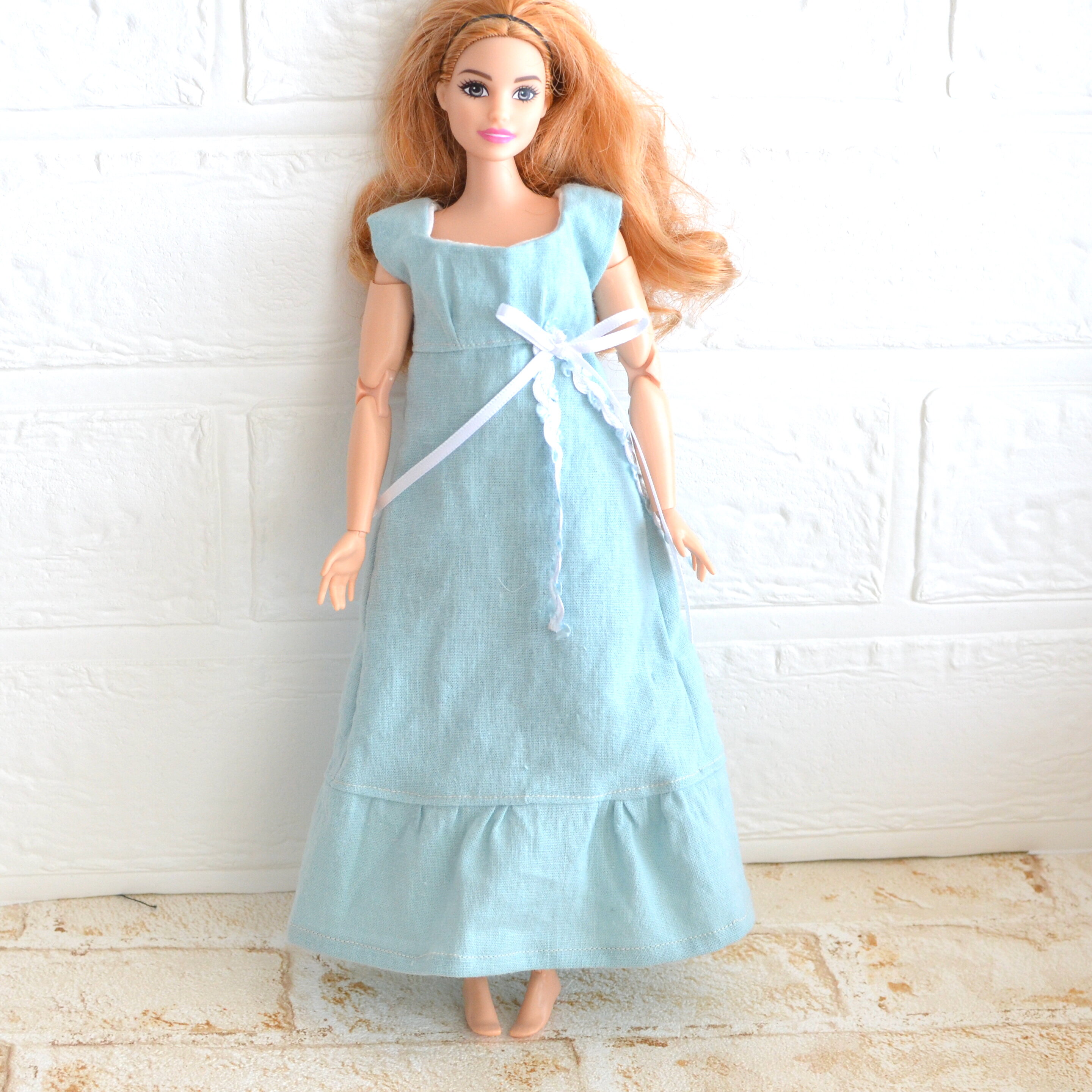 ヨガバービーブラウンさんのワンピース 感染症 を読みました リカちゃん服ハンドメイド りんごぽんのおうち 札幌市