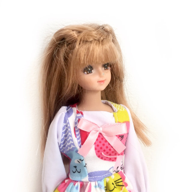 ねこねこパラダイスは27cmさんのぶんもお作りしました リカちゃん服ハンドメイド りんごぽんのおうち 札幌市