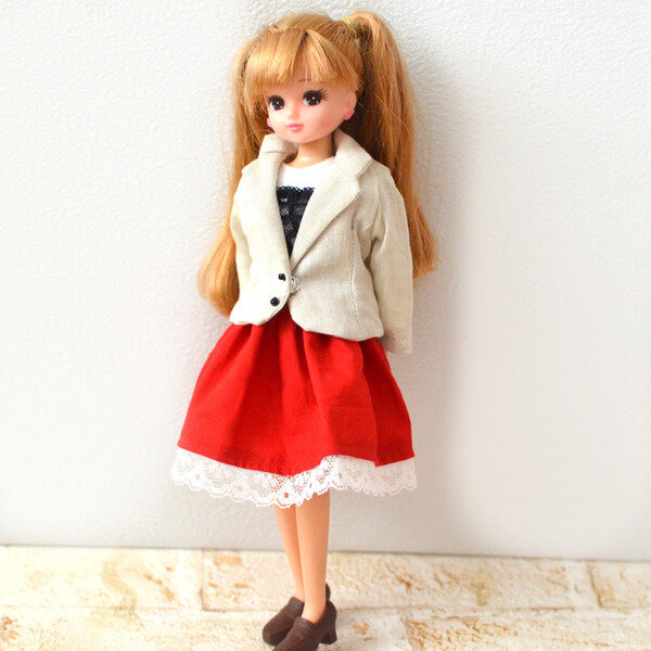 テーラードジャケットの型紙の作り方 リカちゃん服ハンドメイド りんごぽんのおうち 札幌市