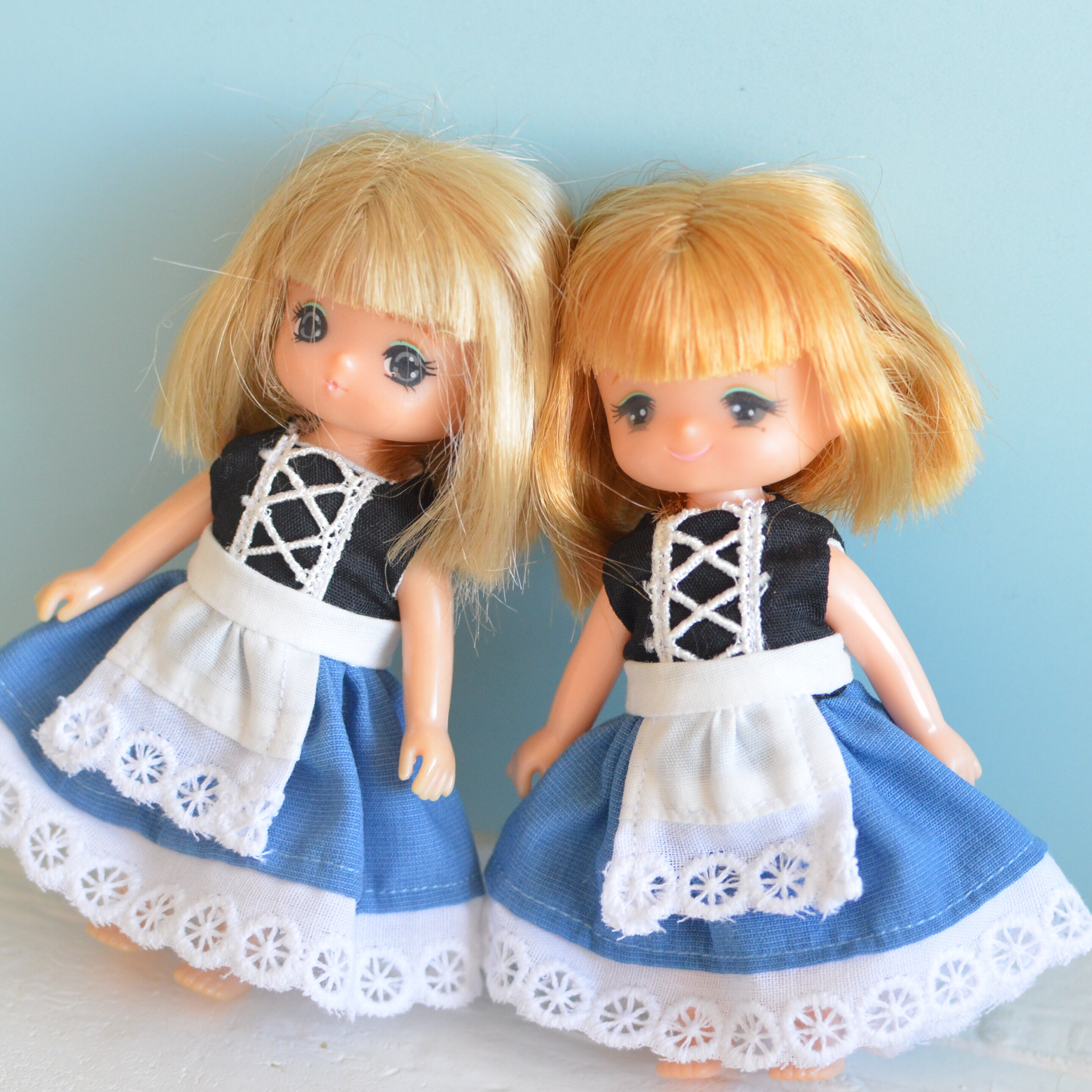 ワンピースとエプロンのセット/友達と久しぶりに会ったら胃腸に根性が