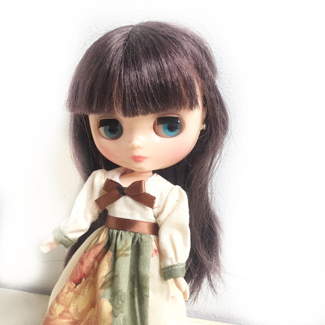 20cmドールサイズのワンピース。ご縁に感謝します！ : リカちゃん服