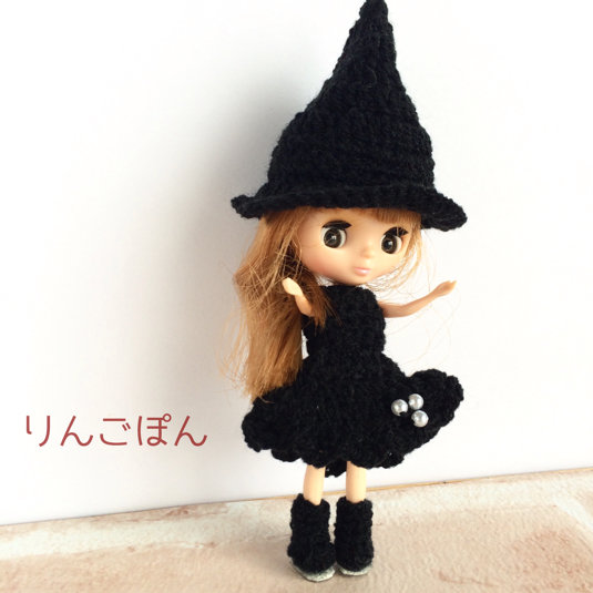 11cmサイズの編みドレスを3セット(>▽<) : リカちゃん服 11cmサイズの編みドレスを3セット(>▽<) : リカちゃん服