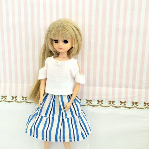 肩出しトップスをありがとうございます リカちゃん服ハンドメイド りんごぽんのおうち 札幌市 肩出しトップスをありがとうございます リカちゃん服ハンドメイド りんごぽんのおうち 札幌市