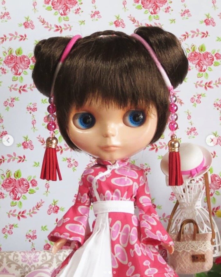 チャイナドレスのかわい子ちゃん！ : リカちゃん服ハンドメイド りんご